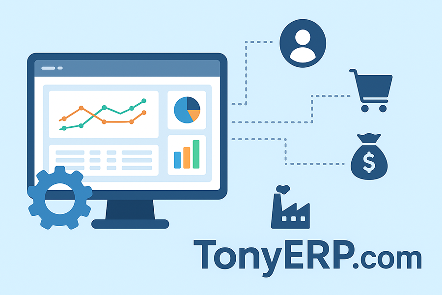 TonyERP Banner